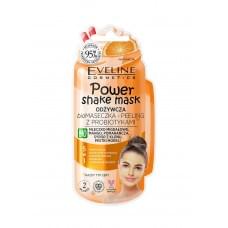 Поживна біологічна маска-пілінг з пробіотиками Eveline POWER SHAKE MASK 10 мл