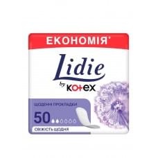 Щоденні гігієнічні прокладки Lidie Normal 50 шт