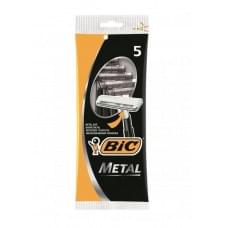 Набір бритв BIC Metal без змінних картриджів (5 шт)