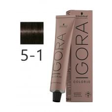 Фарба для волосся Schwarzkopf Professional Igora Color10 5-1 Світло коричневий сандре 60 мл