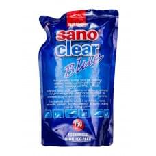 Засіб для миття скла Sano Clear Blue 750 мл (запасний блок)