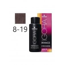 Фарба для волосся Schwarzkopf igora Vibrance безаміачна 8-19 Світлий русявий Сандре фіолетовий 60 мл