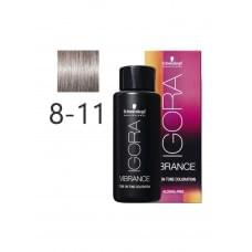 Фарба для волосся Schwarzkopf igora Vibrance безаміачна 8-11 Світлий русявий Сандре екстра 60 мл