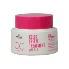 Маска Schwarzkopf Professional BC Bonacure Color Freeze Treatment pH 4.5 для фарбованого волосся 200 мл