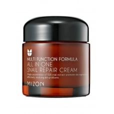 Крем для обличчя равлики, що відновлює з муцином Mizon All in One Snail Repair Cream 75 мл