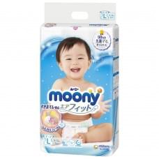 Підгузки moony baby diapers l (9-14 кг) (54 шт)