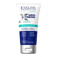 Бальзам після гоління + крем енергетик Eveline Men X-treme Sensitive 150 мл