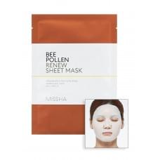 Оновлююча маска для обличчя Missha Bee Pollen Renew Sheet Mask 25 мл