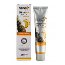 Зубна паста освіжаюча Hanil Fresh Pineapple з екстрактом ананаса 160 гр