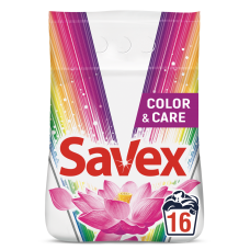 Пральний порошок Savex Color & Care Автомат 2.4 кг