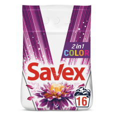 Пральний порошок Savex 2in1 Color Автомат 2.4 кг