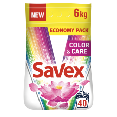 Пральний порошок Savex 2in1 Color & Care 6 кг