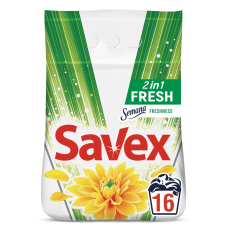 Пральний порошок Savex 2in1 Fresh Автомат 2.4 кг