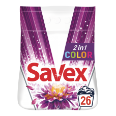 Пральний порошок Savex 2in1 Color Автомат 4 кг