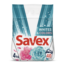 Пральний порошок Savex Whites & Colors Автомат 4 кг