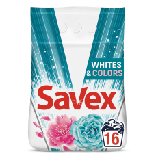 Пральний порошок Savex Whites & Colors Автомат 2.4 кг