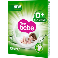 Пральний порошок Teo Bebe Aloe 400гр