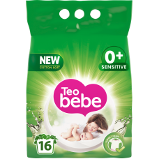 Пральний порошок Тeo Bebe Just Essentials Cotton Soft Green 2.4 кг