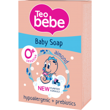 Мило дитяче Teo Bebe Sensitive Almond Oil & vitamin E  75г                                              