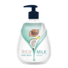 Рідке мило Teo Rich Milk Coconut з дозатором 400 мл