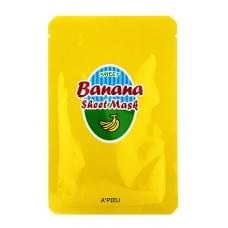 Тканинна маска для обличчя A'pieu Banana Honey Sheet Mask 30 г