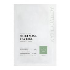 Тканинна маска Village 11 Factory Active Clean Sheet Mask Tea Tree з чайним деревом 23 г