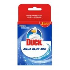 Підвісний блок для унітазу Duck Aqua 4 в 1 змінний Синій