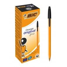 Набір кулькових ручок BIC Orange Original Fine Чорний 0.8 мм 20 шт