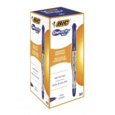 Набір гелевих ручок BIC Gelocity Stic Синій 0.5 мм 30 шт