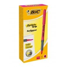 Набір маркерів BIC Highlighter Grip Рожевих 12 шт