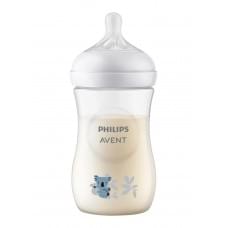 Пляшечка для годування Philips AVENT Natural Природний потік Коала 260 мл SCY903/67