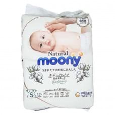 Підгузки дитячі Moony Natural Розмір S 4-8 кг,  58 шт