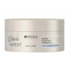 Маска Indola Blonde Expert Care Insta Cool для Нейтралізації та Догляду за світлим волоссям 200 мл