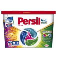 Диски для прання Persil 4in1 Discs Color Deep Clean 26 шт