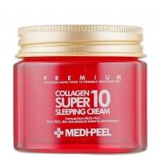 Омолоджувальний нічний крем для обличчя з колагеном Medi-Peel Collagen Super10 Sleeping Cream 70 мл