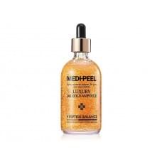 Сироватка для обличчя Medi-Peel Luxury 24K Gold Ampoule із золотом для еластичності шкіри 100 мл