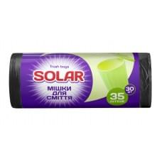 Мішки  для сміття SOLAR 35л/ 30шт