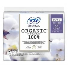 Гігієнічні прокладки Sofy Hadaomoi Organic Cotton з крильцями 26 см 13 шт