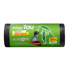 Пакети для сміття Frau Tau LDPE 120 л 10 шт
