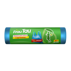 Пакети з ручками Frau Tau 35л 25шт сині