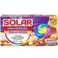 Капсули для прання Solar Universal Vanilla Orchid 20 шт