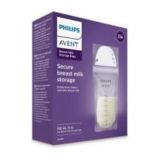Пакети Philips AVENT для зберігання грудного молока 25 шт х 180 мл (SCF603 / 25)