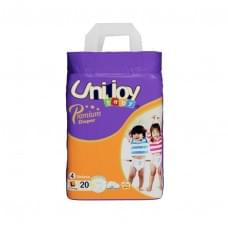 Підгузки UNIJOY Premium 20 шт L 9-14 кг