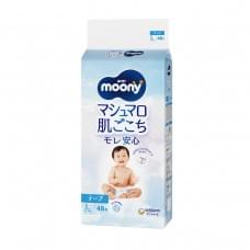 Підгузки moony baby diapers l (9-14 кг) (48 шт)