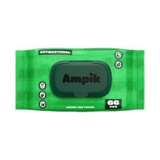 Вологі серветки Ampik Light  антибактеріальні  66 шт
