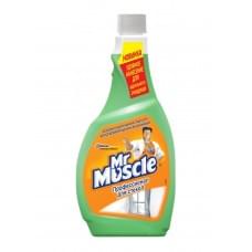 Засіб для миття скла Mr Muscle Професіонал з нашатирним спиртом запасний блок 500 мл