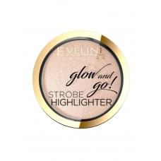 GLOW AND GO!: Запечений хайлайтер для обличчя - 02-GENTLE GOLD 8,5 гр.