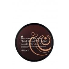 Регенеруючі гідрогелеві патчі для шкіри навколо очей Mizon Repair Intensive Gold Hydrogel Eye Patch із золотом 60 шт