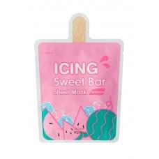 Тканинна маска з екстрактом кавуна apieu icing sweet bar sheet mask watermelon (21 г)