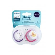 Силіконова пустушка philips avent ultra air 
